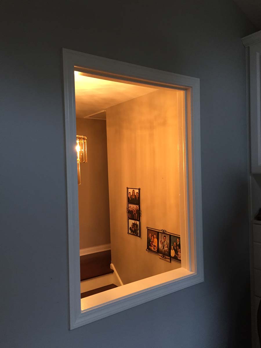 Before Beveled Room Divider Image