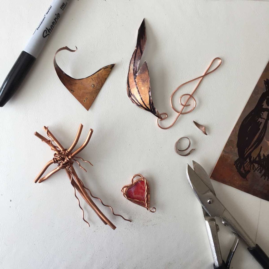 Special elements created in copper