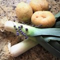 Leeks Potatoes and Lavender